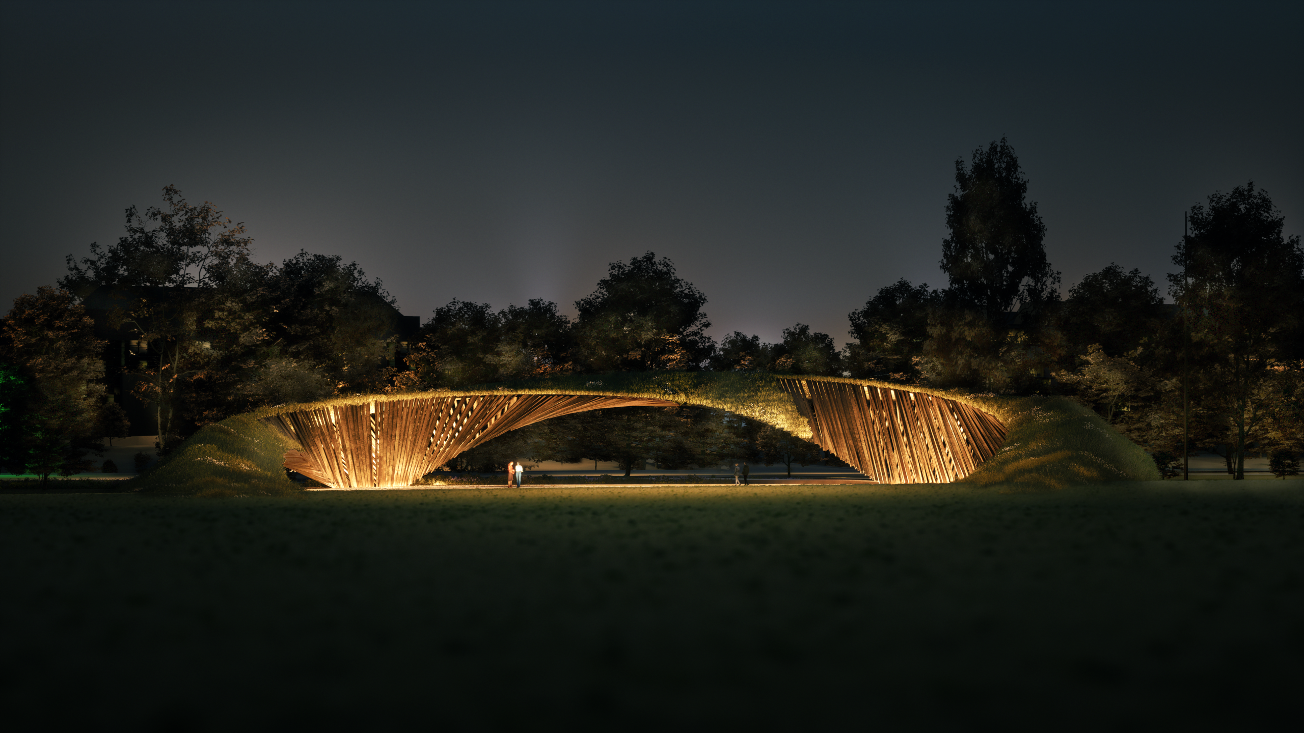 GWOTMF Memorial Night View